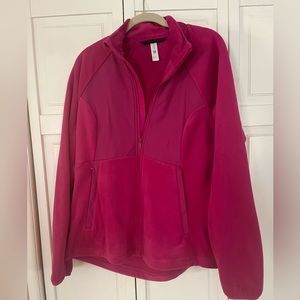 Hot Pink Fleece size L